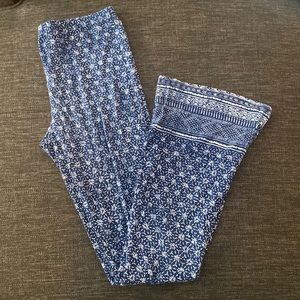 stretchy boho flares